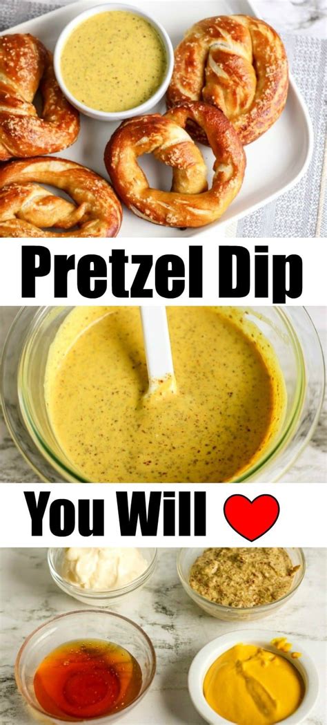 4 Ingredient Mustard Pretzel Dip · The Typical Mom