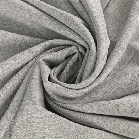 Grey Rayon Polyester Fabric Pound Fabrics