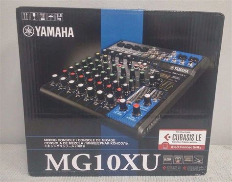 Yamaha Mg10xu 10 Input Usb Mixer Built In Fx Usb Interface Free