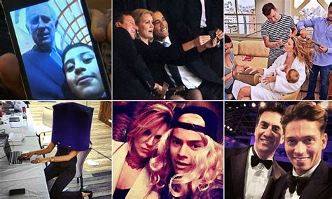 Top 20 Selfies Of The Year Daily Mail Online
