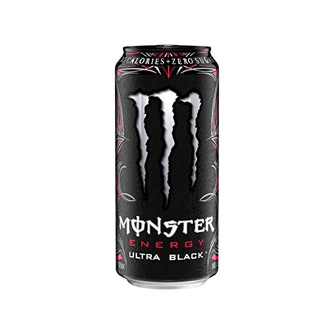 Monster Energy Ultra Black Sugar Free Energy Drink