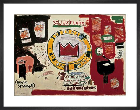 Untitled Crown 1988 Art Print By Jean Michel Basquiat King And Mcgaw