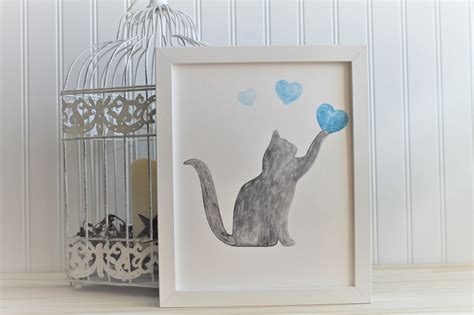 Order father's day gifts with zip shipping shop now >. Cat Memorial Gift, Pet Memorial, Cat Print, Cat Memorial ...