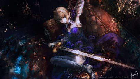 Saber Known As The King Of Knights Arturia Pendragon