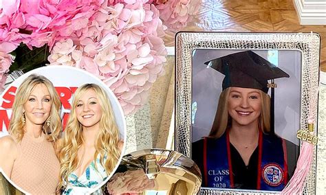 Heather Locklear Celebrates Her Daughter Ava Samboras At Home College Graduation Daily Mail