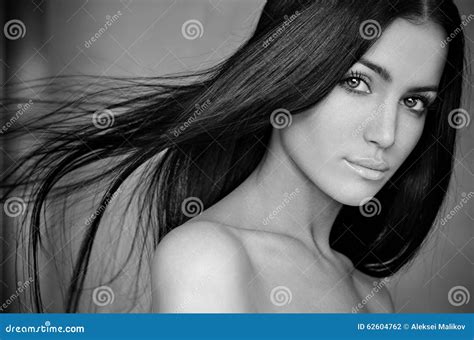 dramatic portrait of a girl theme portrait of a beautiful lonely girl with flying hair in the