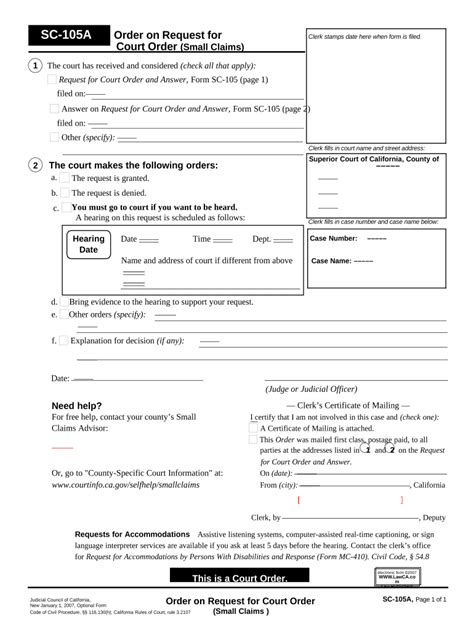 Order Request Court Doc Template Pdffiller