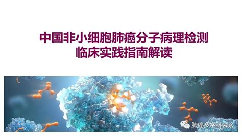 中国非小细胞肺癌分子病理检测临床实践指南解读 好医术早读文章 好医术 赋能医生守护生命