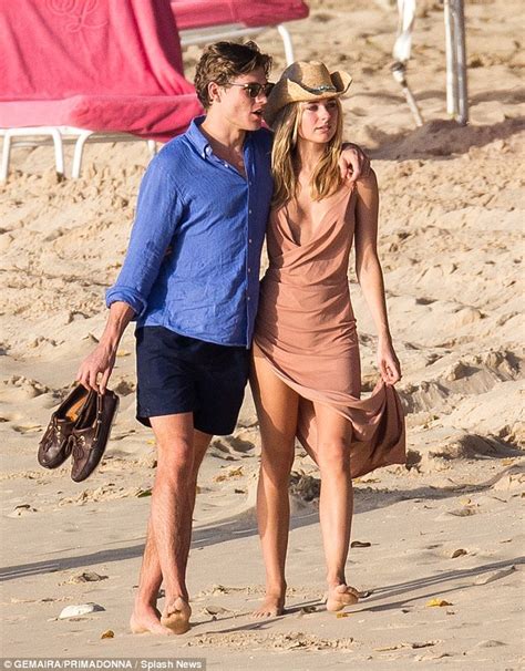 Kimberley Garner Takes The Plunge In Daring Low Cut Nude Beach Dress In