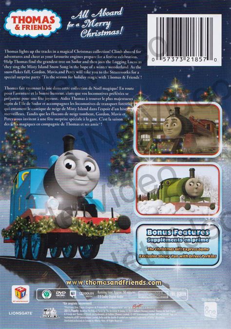 Thomas And Friends Merry Christmas Thomas E One Bilingual On Dvd