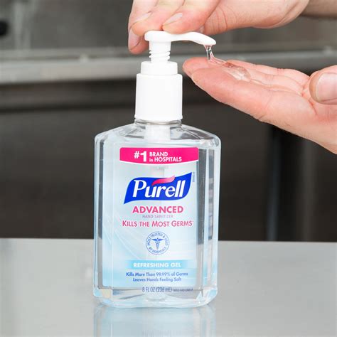 Purell Advanced Oz Gel Instant Hand Sanitizer Case