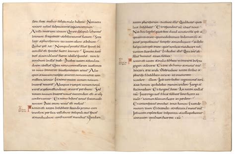 Ms M 1 Fols 124v125r Lindau Gospels The Morgan Library And Museum