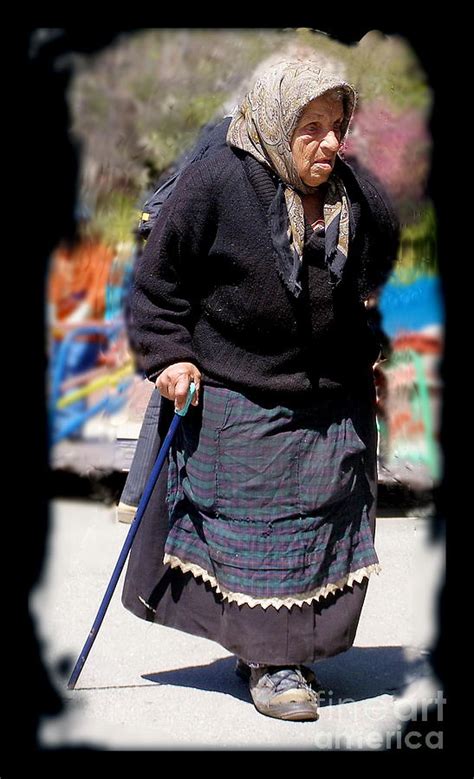 Old Gypsy Woman Photograph By Tamyra Crossley