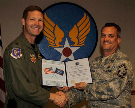 Colonel Henderson Receives Afsa Honorary Membership Moody Air Force