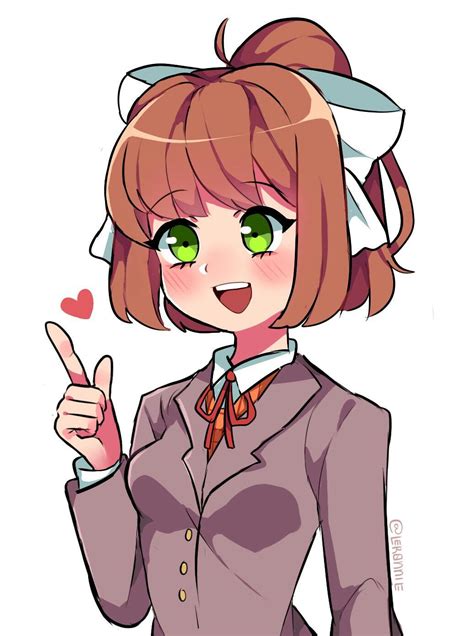 This Monika Is Actually Rlly Cute Literature Club Literature Club