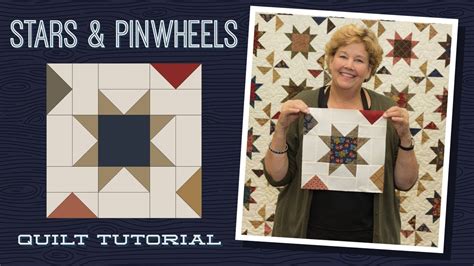 Make A Stars Pinwheels Quilt With Jenny Doan Of Missouri Star Video