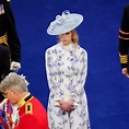 Lady Louise Windsor Was a Vision at the Coronation in a Floral Silk Gown