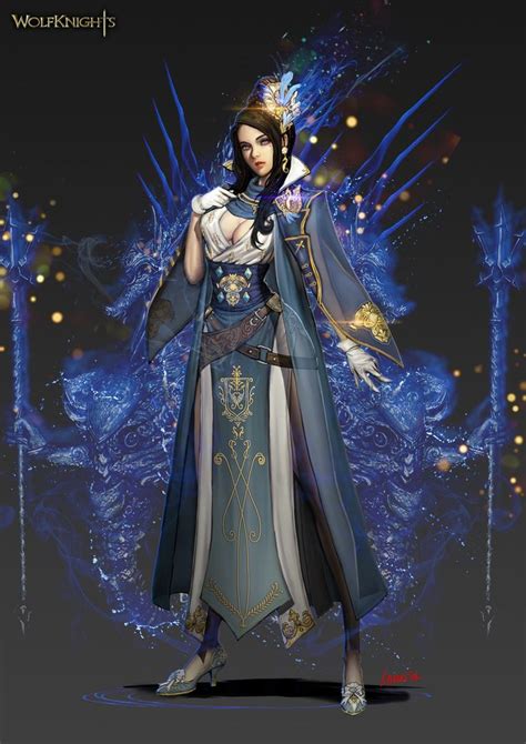 Magewaterdragoon Youngmin Suh Game Character Design Mage Female