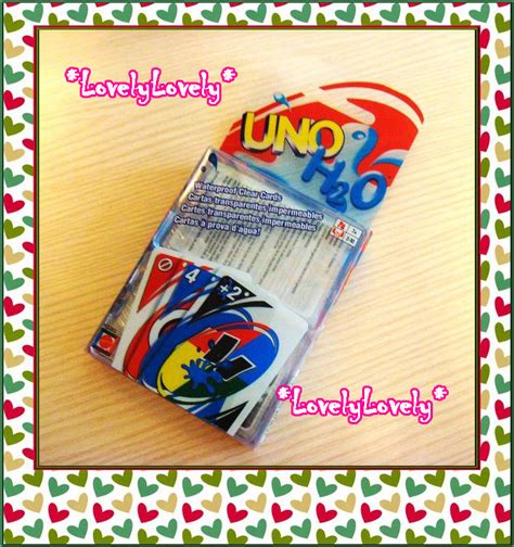 We did not find results for: UNO H2O Waterproof Plastic Card Game Transparent w/Box | eBay