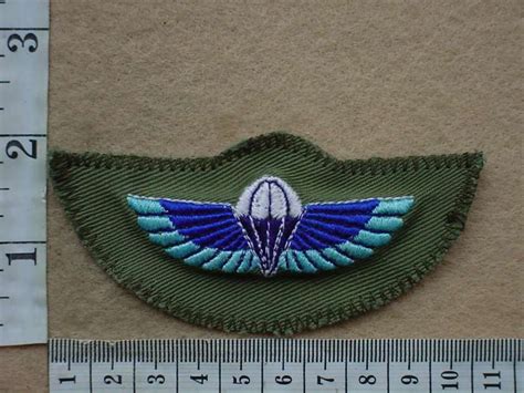 8111 Rhodesian Special Air Service Parachute Wings Camo Dress Ref