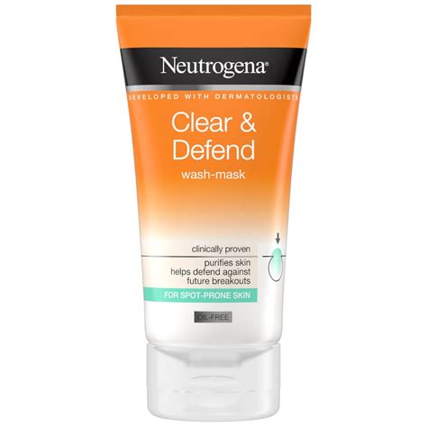 Neutrogena® Clear And Defend 2 In 1 Wash Mask Neutrogena® Australia