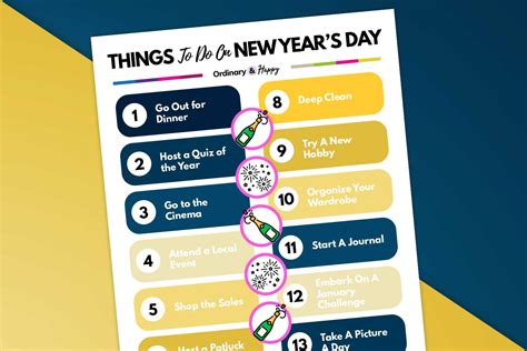 37 Things To Do On New Years Day Ordinary And Happy