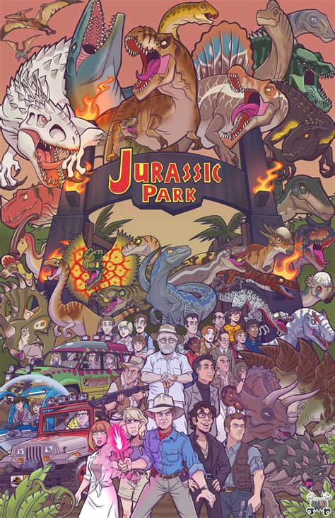 Kln On Twitter Just Finished This Jurassic Park Series Poster Jp Has