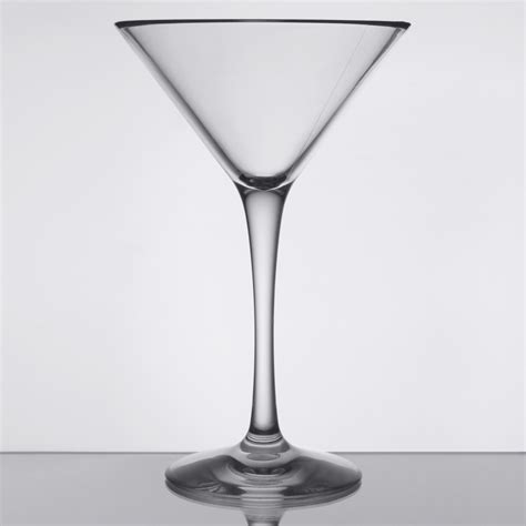 Libbey 92412 Infinium 8 Oz Tritan Plastic Martini Glass 12 Case