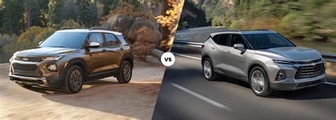 Comparing The 2022 Chevy Blazer Vs Trailblazer Gordon Chevrolet Inc