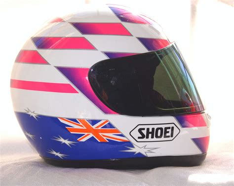 Samuraibikers SHOEI Racing Helmet X Wayne Gardner Official Replica