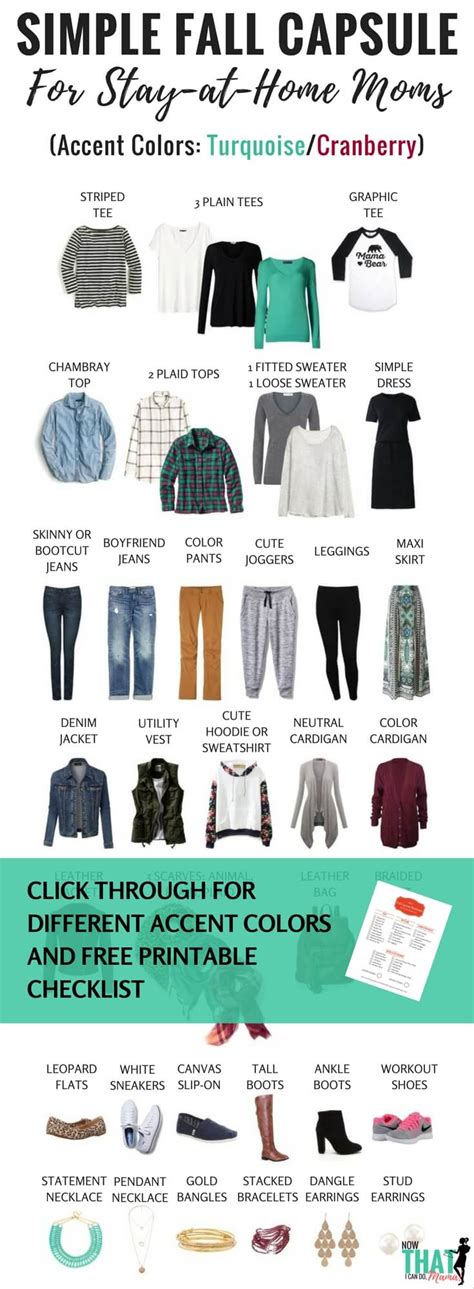 Basic Fall Capsule Wardrobe 72 Outfits For The Stay At