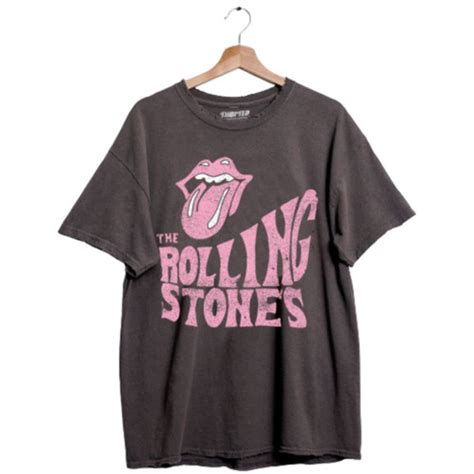 Rolling Stones Tongue Logo Unisex Vintage T Shirt By Livylu