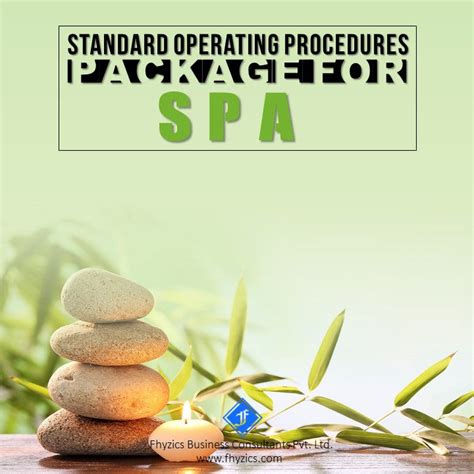 Sop Spa Salon Standard Operating Procedures Smb Cart