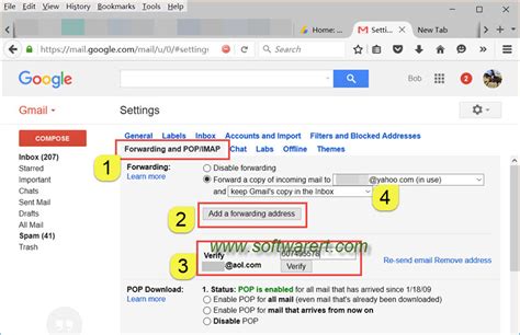 Forward Gmail To Another Email Address Software Rt