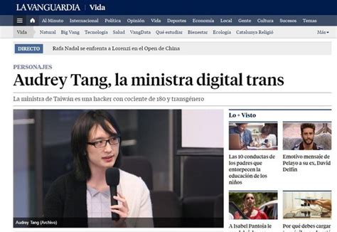 The site owner hides the web page description. 外媒關注唐鳳上任 報導：她的IQ比「宇宙天才」霍金高 | ETtoday國際 | ETtoday新聞雲