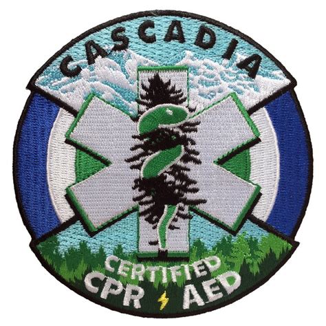 Cascadia Certified Cpr Aed 2017 Ptfc Patch Patrol
