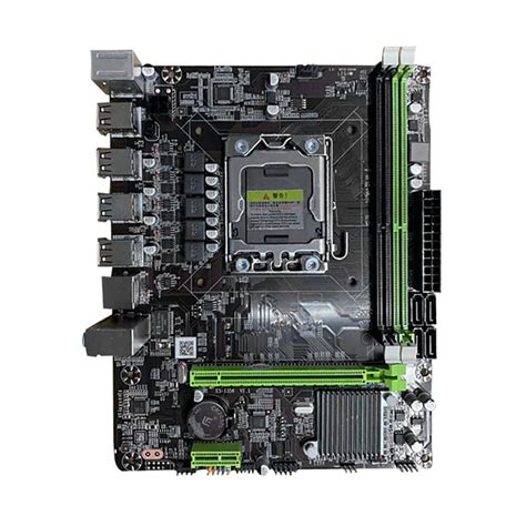 X79 Motherboard Lga 1356 2xddr3 32gb Memory 6 Usb Pci E 16x Sata Ii Motherboard Supports E5 2430