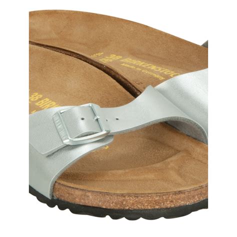 Birkenstock Single Strap Sandal In Silver