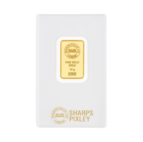 10g Gold Bar Sharps Pixley