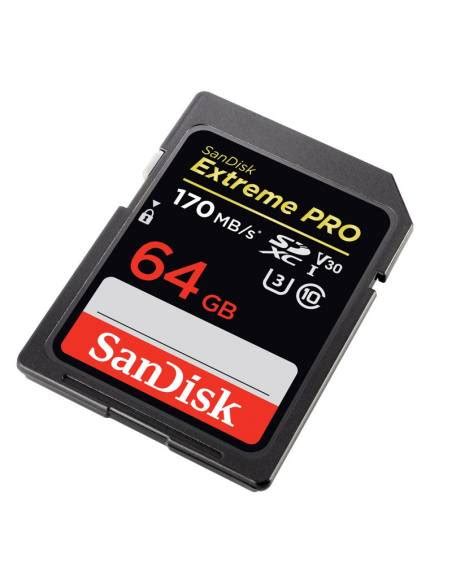Its performance is rated at 95mb/s read and 90mb/s write speed. Sandisk Extreme PRO 64GB 170MB/s SDXC UHS-I V30