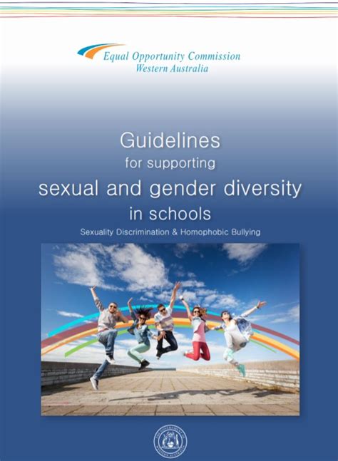 Guidelines For Supporting Sexual And Gender Diversity In Schools 2014