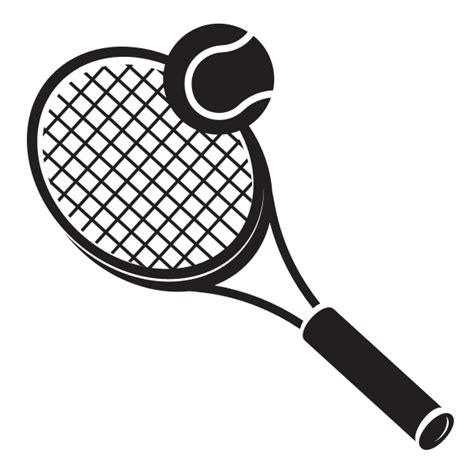 Silhouette Tennis Racket Png Entrevistamosa