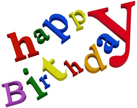 Happy Birthday Wishes Png Clip Art Library