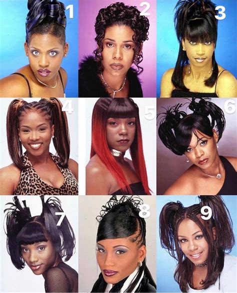 10 Great Hip Hop 90s Hairstyles Black