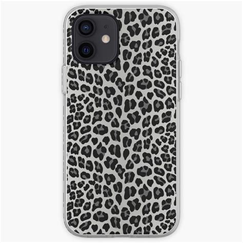 Snow Leopard Print Iphone Case And Cover By Rlnielsen4 Redbubble