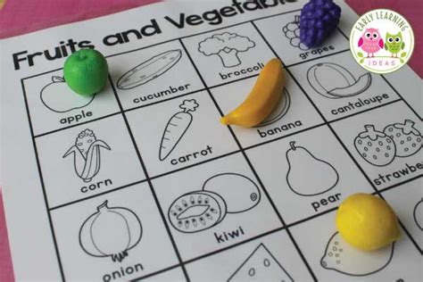 7 Easy Ways To Use This Free Fruit And Vegetable Printable