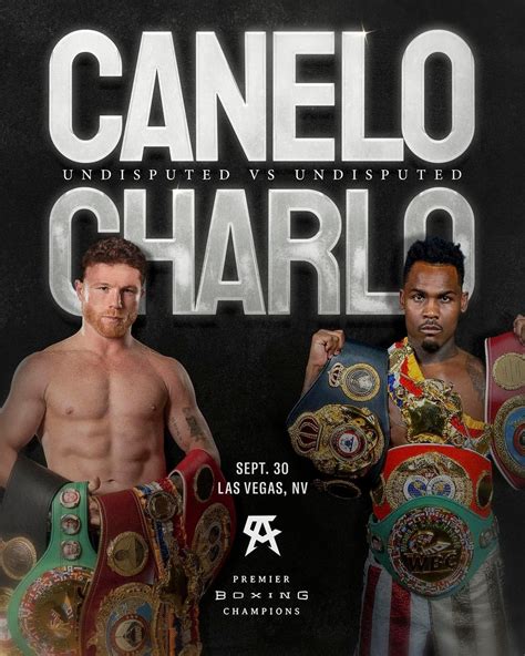 canelo vs jermell charlo set for september 30th in vegas — texas boxing scene