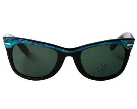 rare vintage 1984 olympics rayban green wayfarer sunglasses etsy in 2020 wayfarer sunglasses