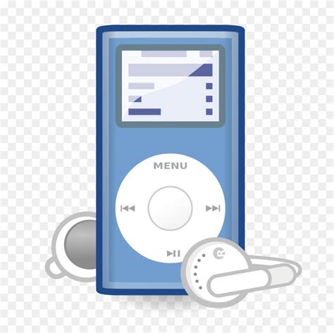 Multimedia Player Ipod Mini Blue Ipod Png Flyclipart