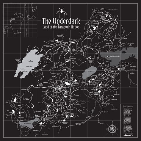 Underdark Map